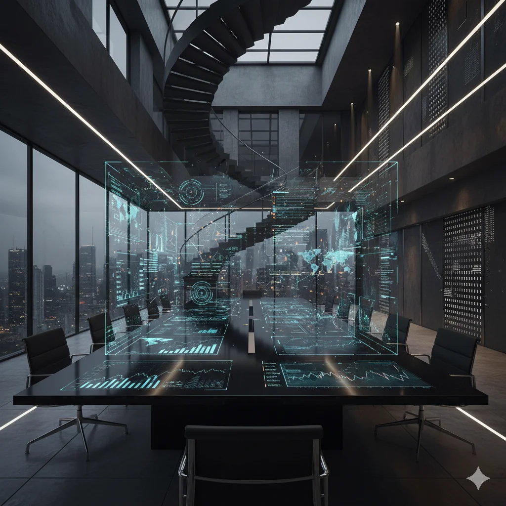 Abstract corporate architecture for business scaling.